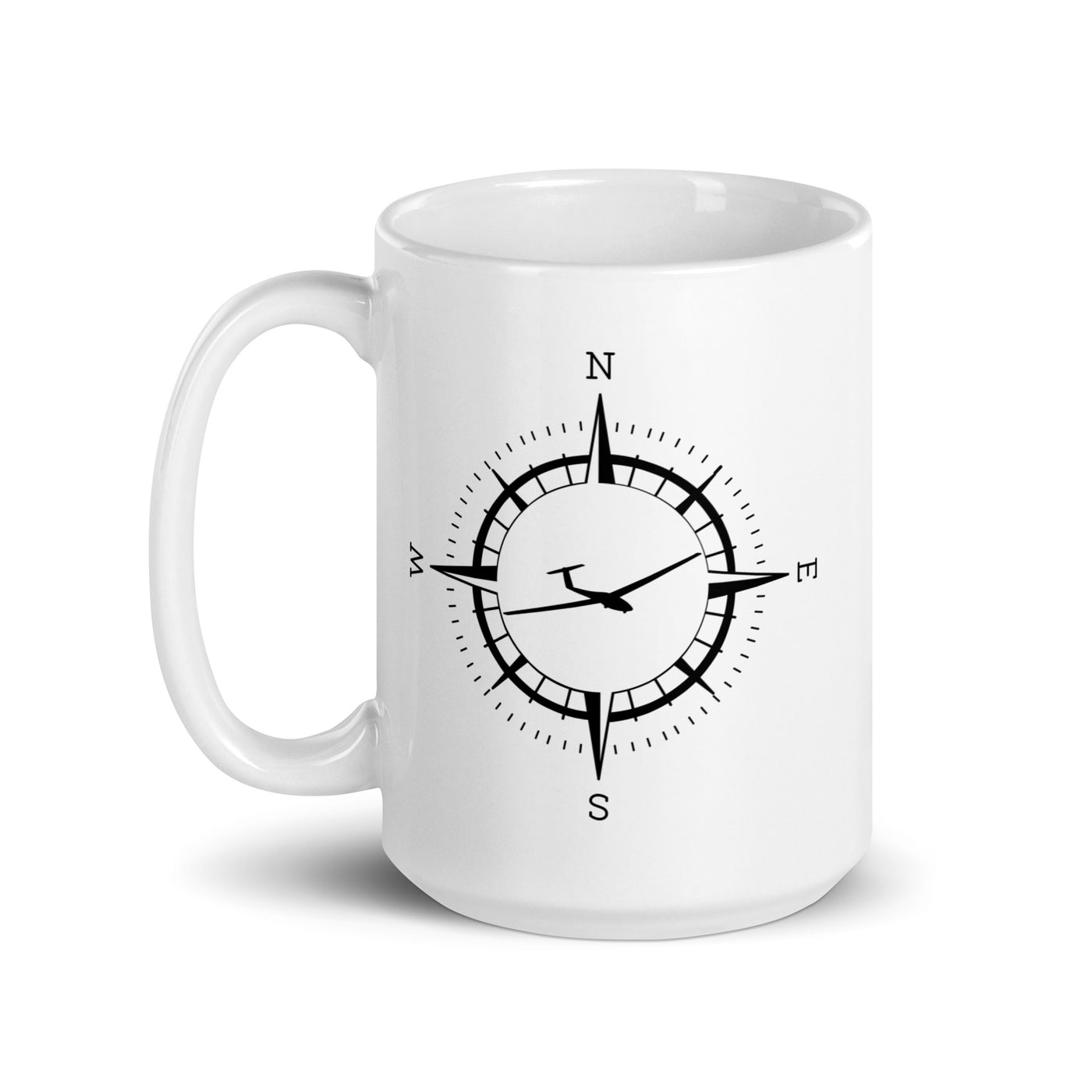 Compass And Sailplane - Tasse berge