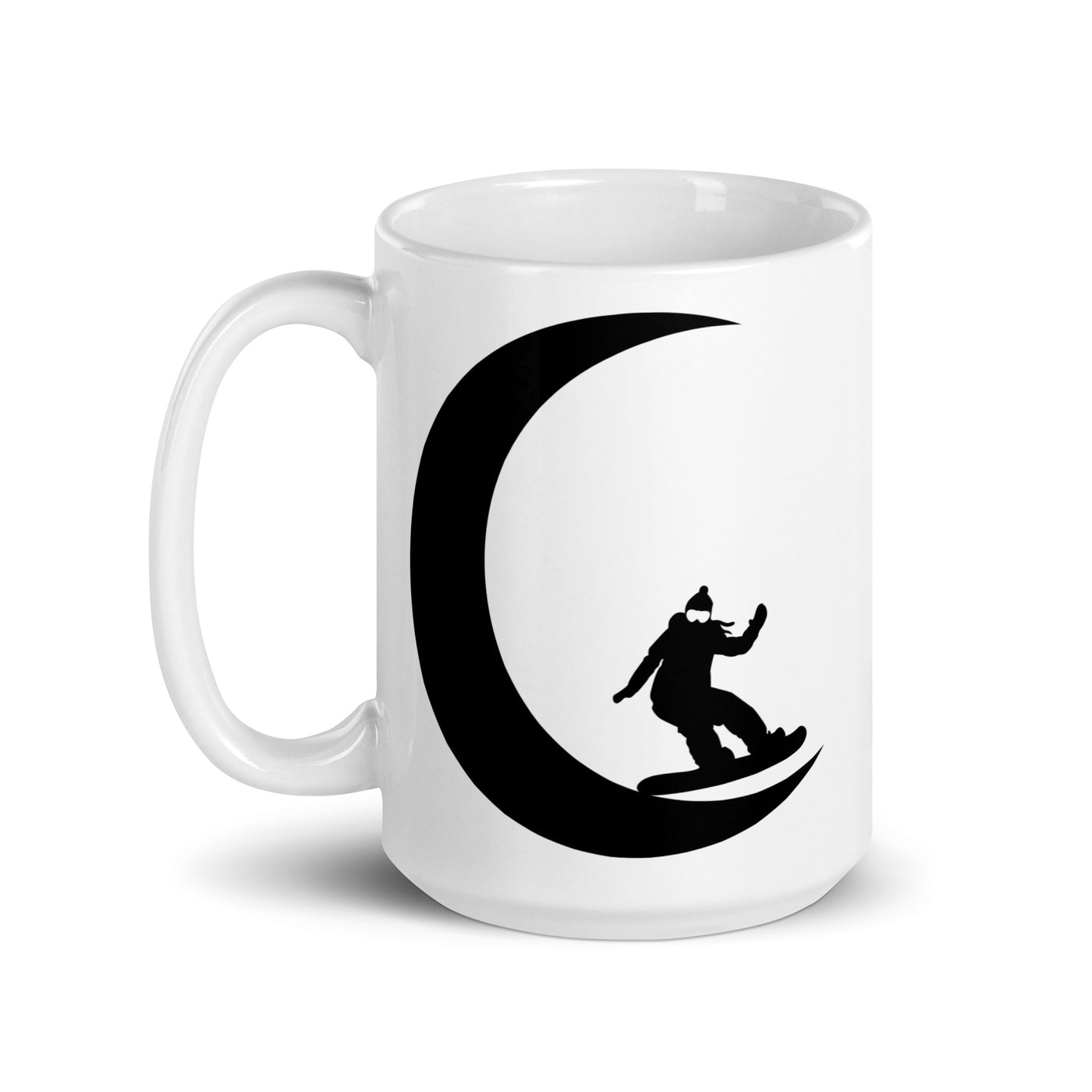 Crescent Moon - Female Snowboarding - Tasse snowboarden