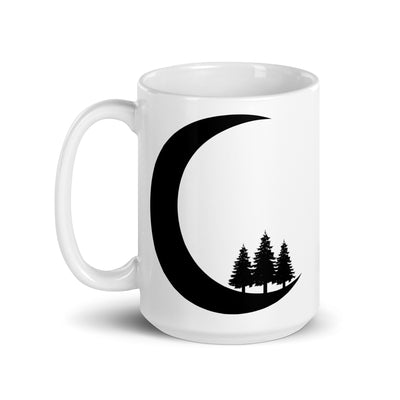 Crescent Moon - Trees - Tasse camping