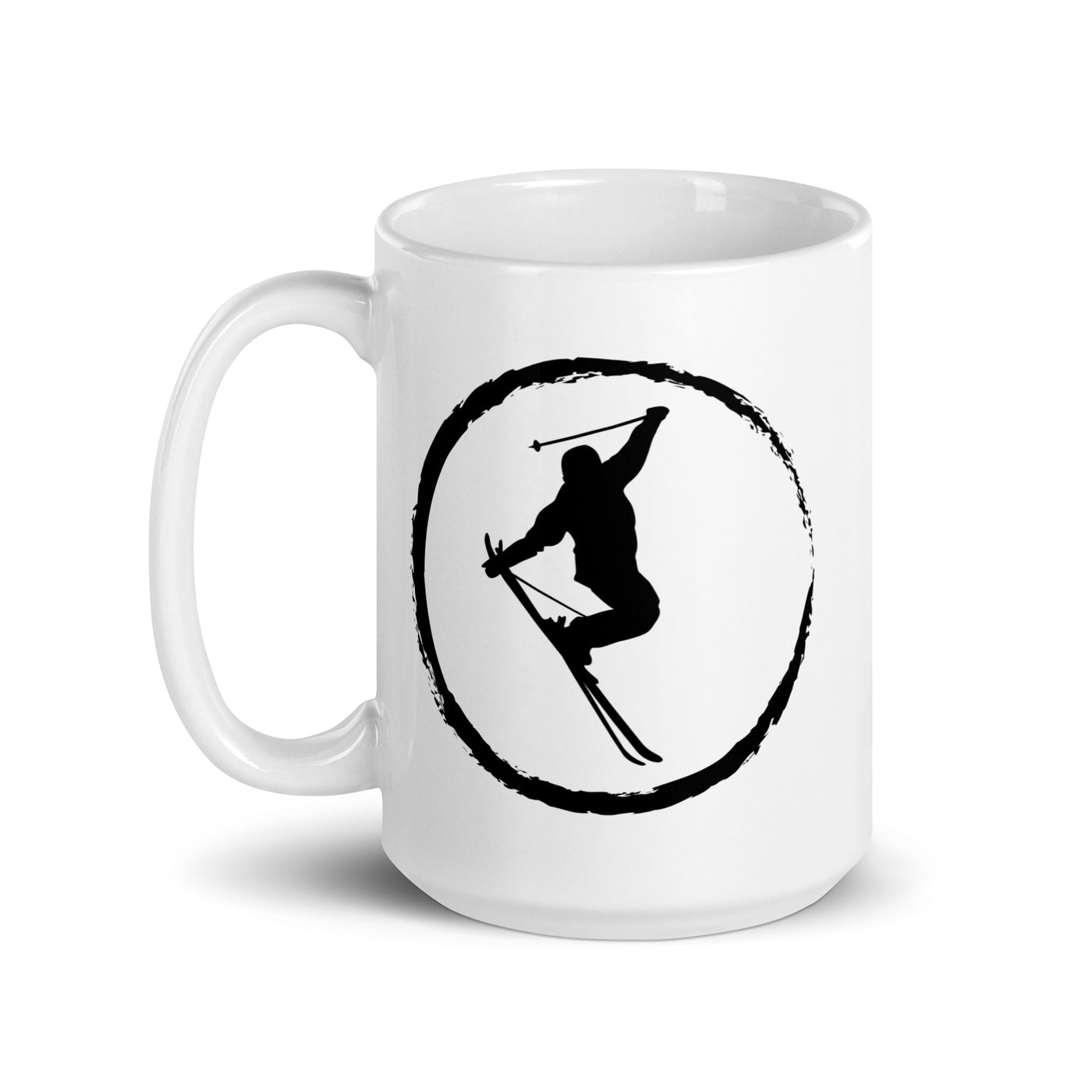 Cricle And Skiing - Tasse ski