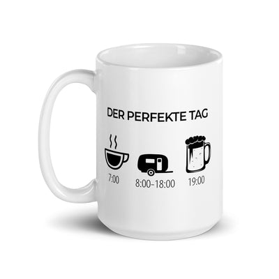 Der Perfekte Camping Tag - Tasse camping