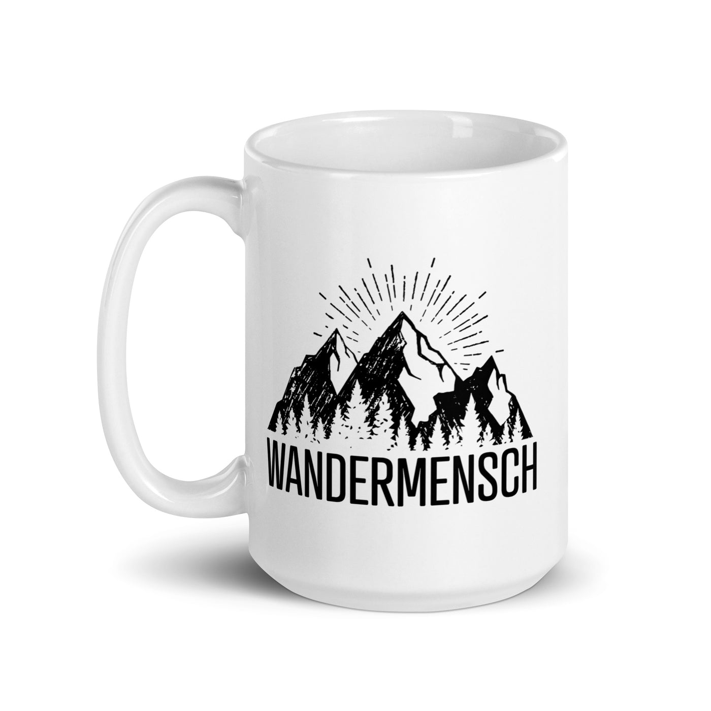 Der Wandermensch - Tasse berge