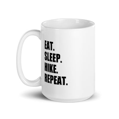 Eat Sleep Hike Repeat - Tasse wandern