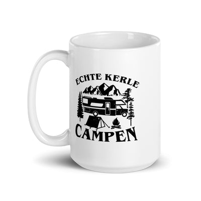 Echte Kerle Campen - Tasse camping