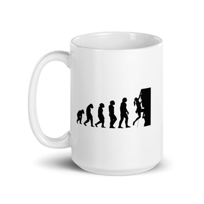 Evolution And Climbing - Tasse klettern