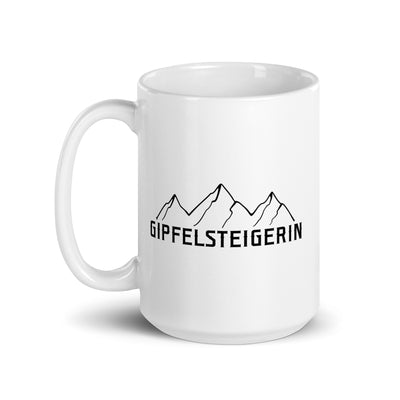 Gipfelsteigerin - Tasse berge klettern