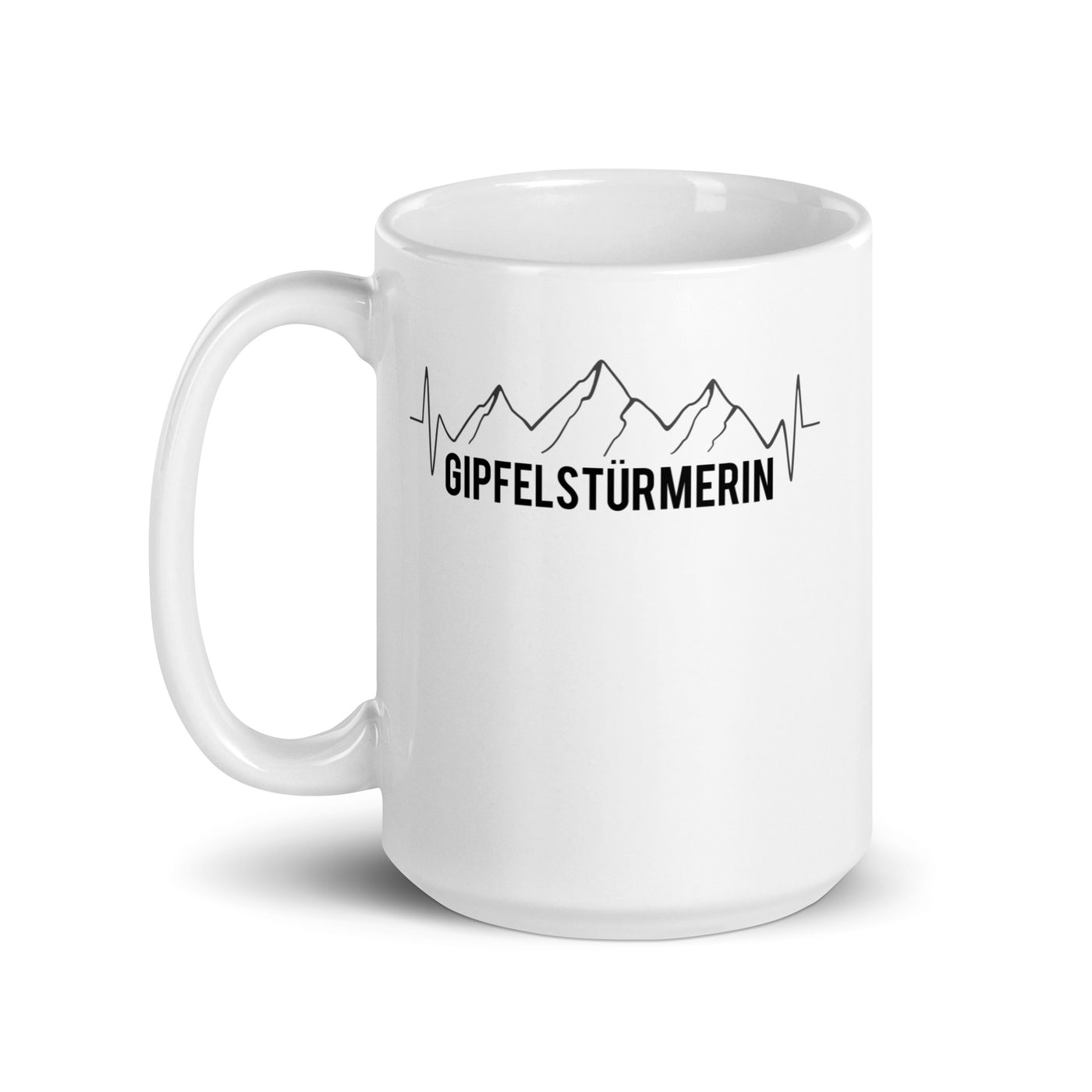 Gipfelstürmerin - Tasse berge klettern