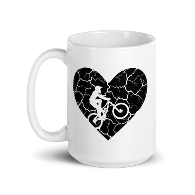 Grunge Heart - Mountainbike - Tasse mountainbike