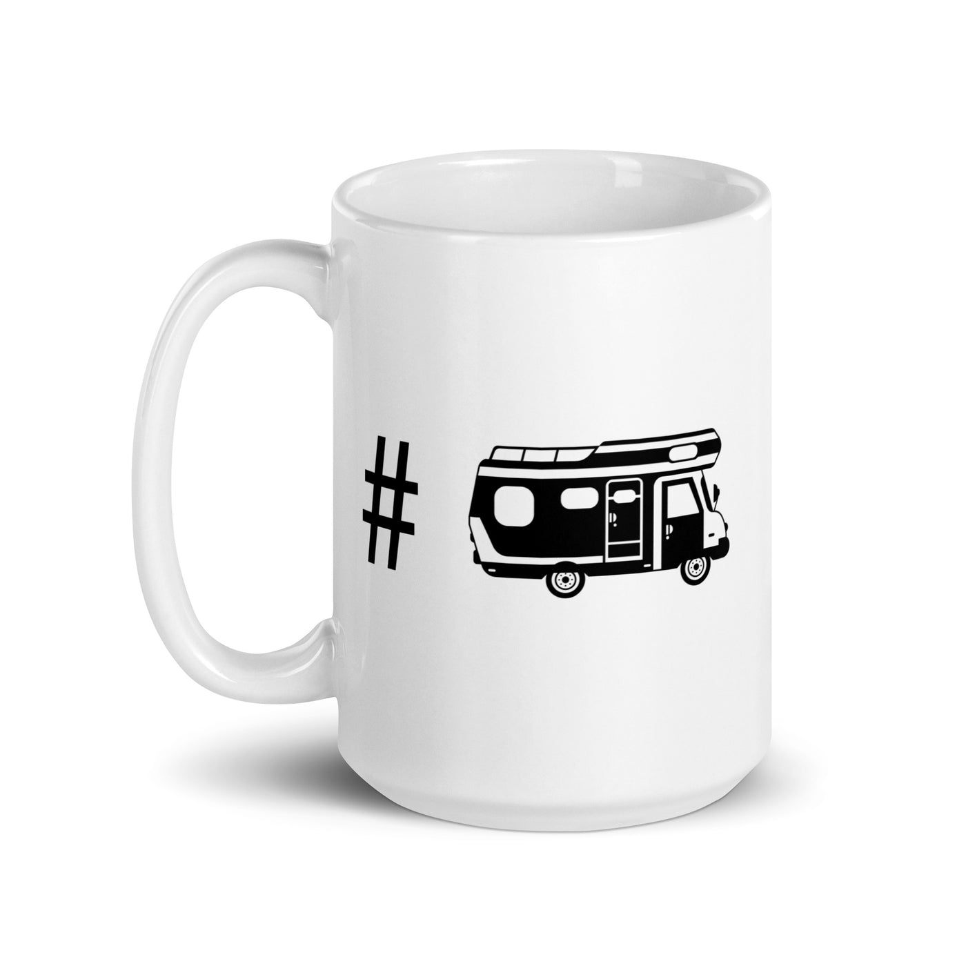 Hashtag - Camping Van - Tasse camping