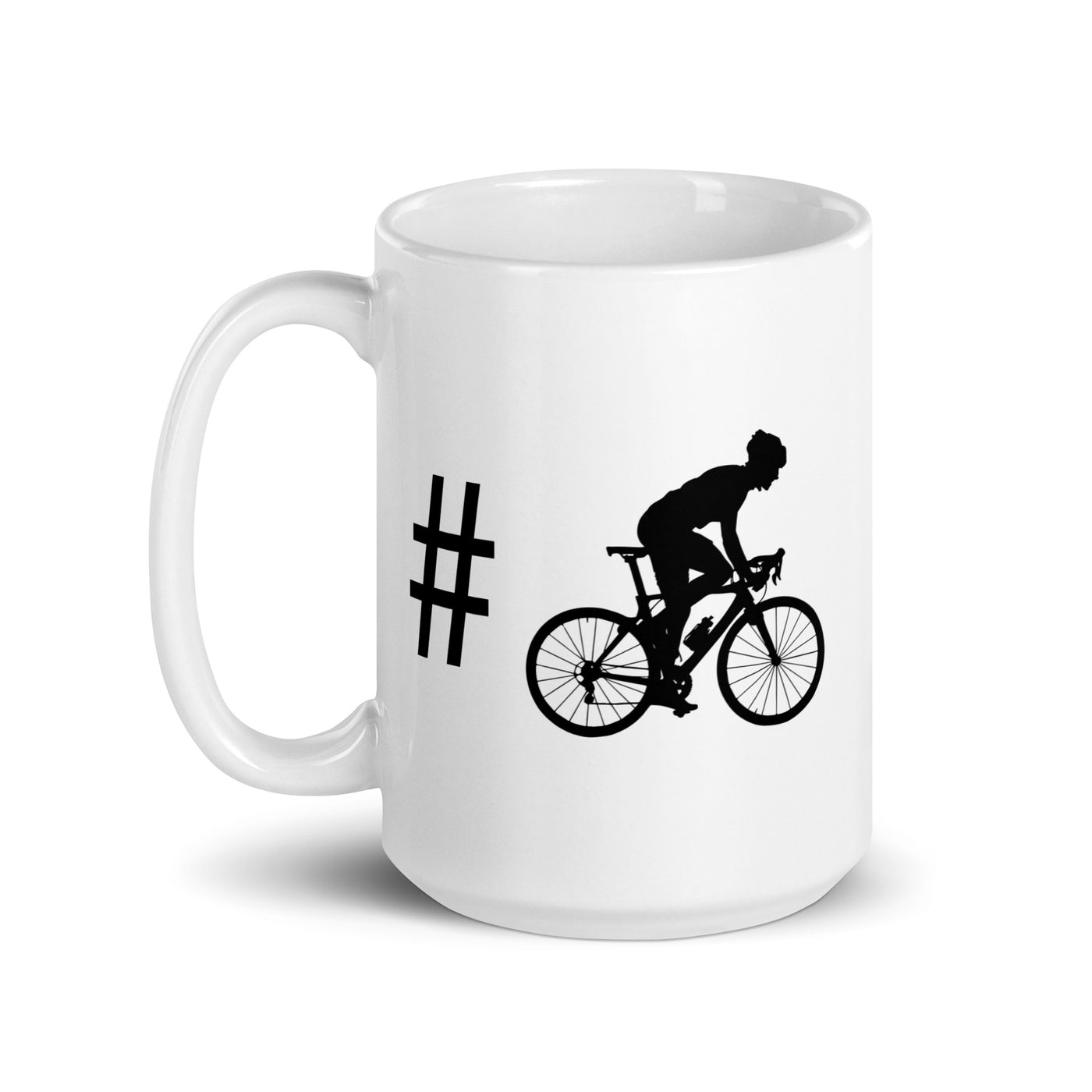 Hashtag - Man Cycling - Tasse fahrrad