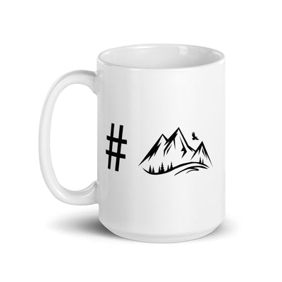 Hashtag - Mountain - Tasse berge