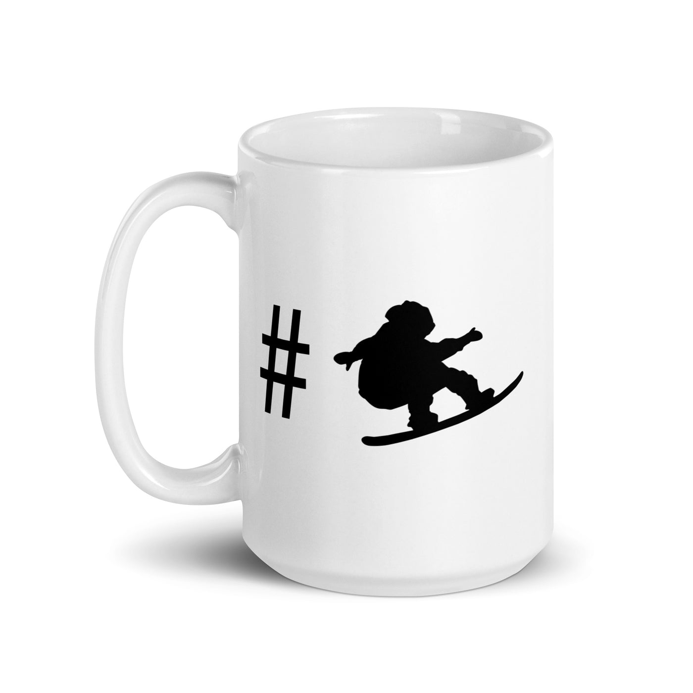 Hashtag - Snowboarding - Tasse snowboarden