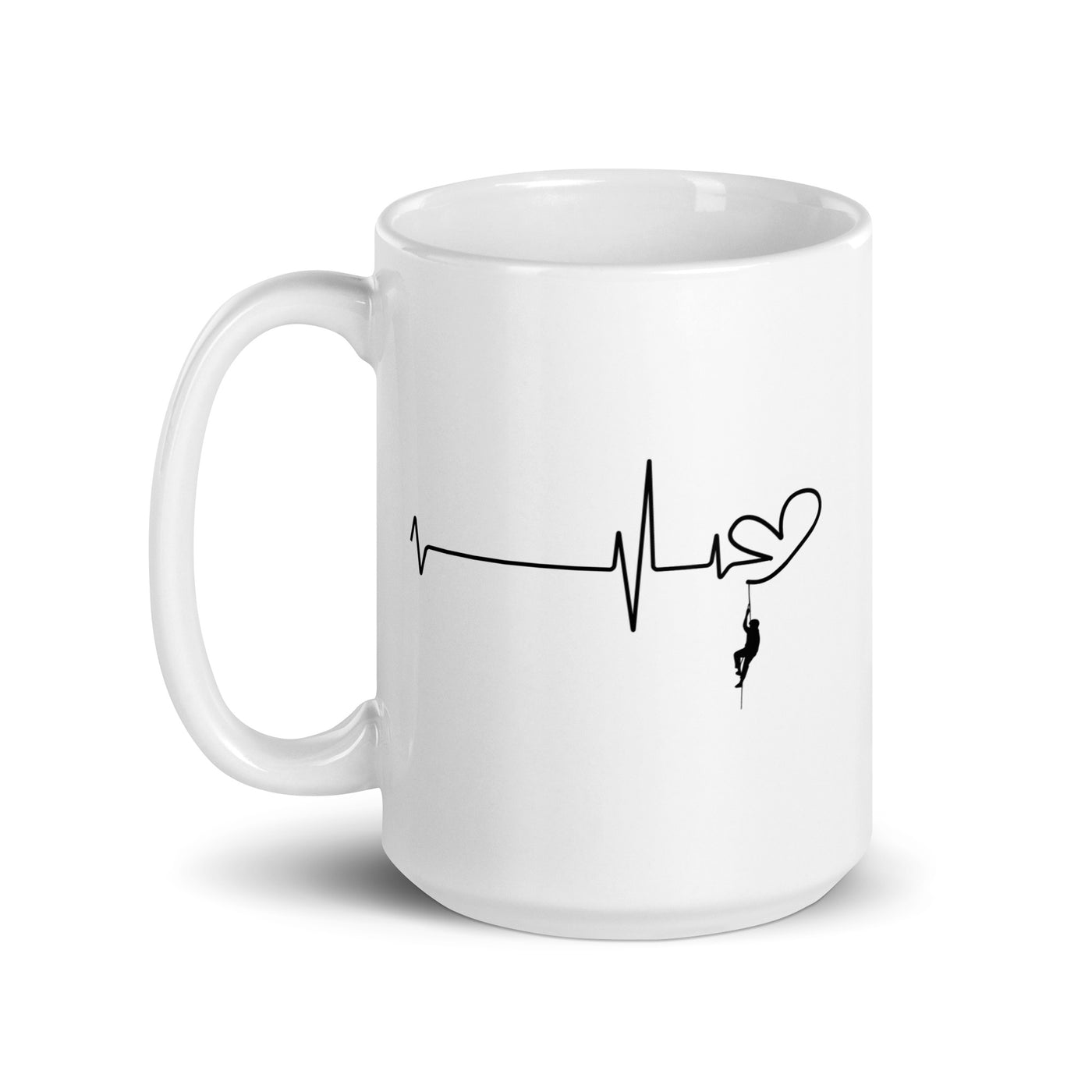 Heart - Heartbeat - Climbing - Tasse klettern