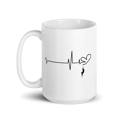 Heart - Heartbeat - Climbing - Tasse klettern