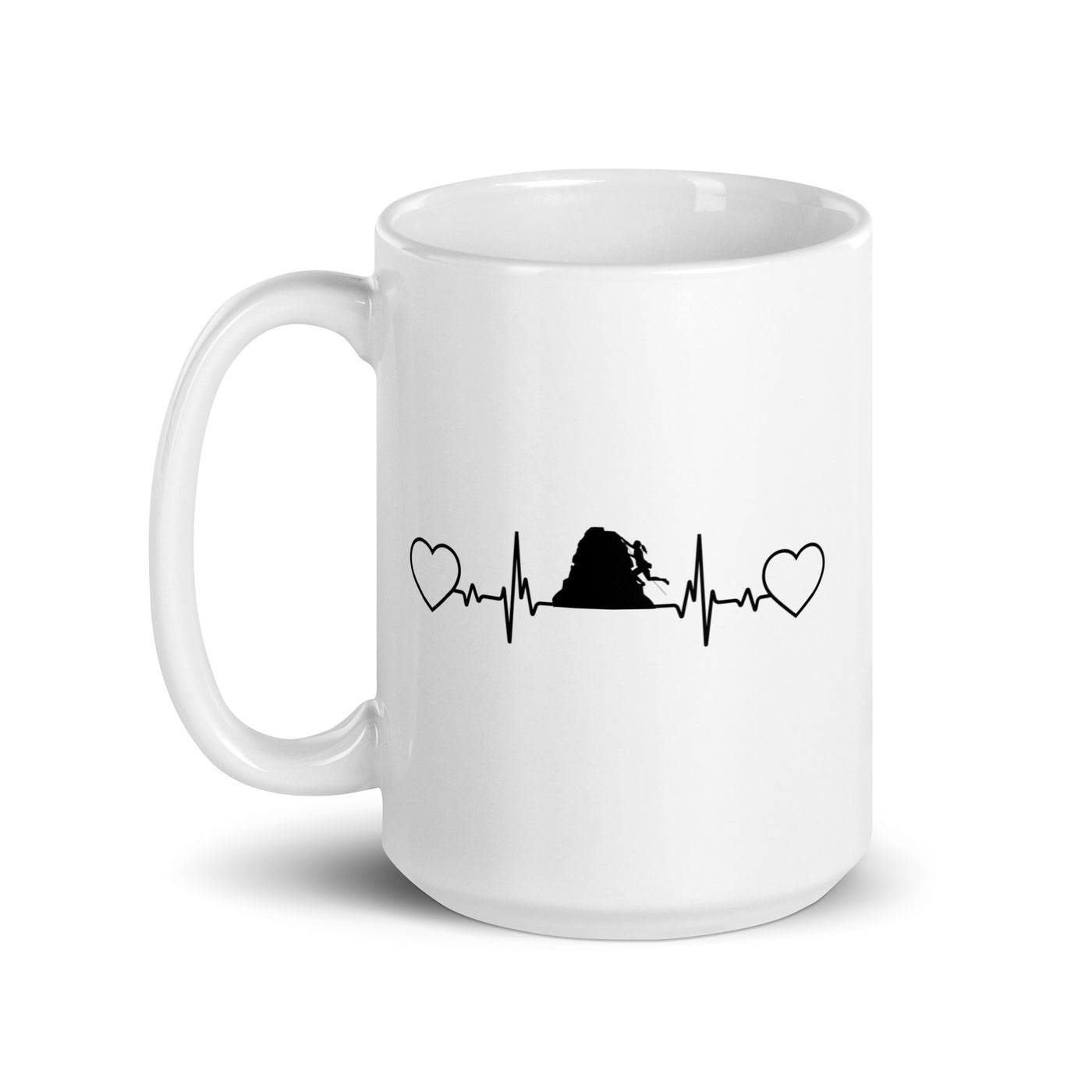 Heart - Heartbeat - Female Climbing - Tasse klettern