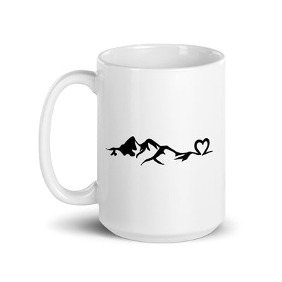 Heart - Mountain - Tasse berge