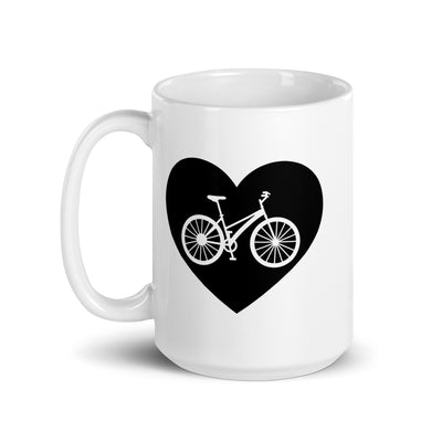 Heart 1 And Bicycle - Tasse fahrrad