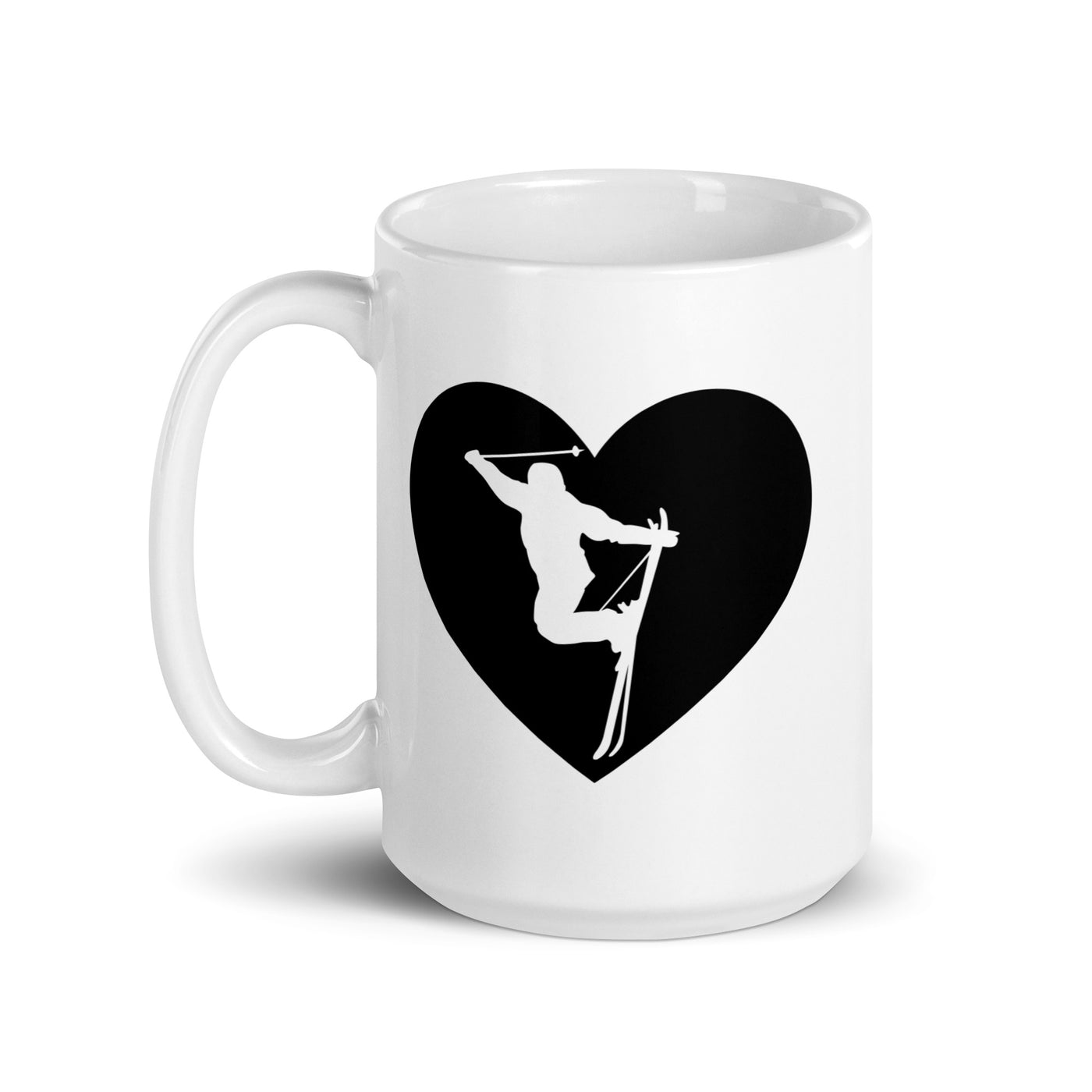 Heart 1 And Skiing - Tasse ski