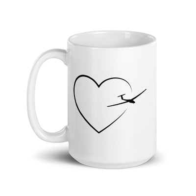 Heart 2 And Sailplane - Tasse berge