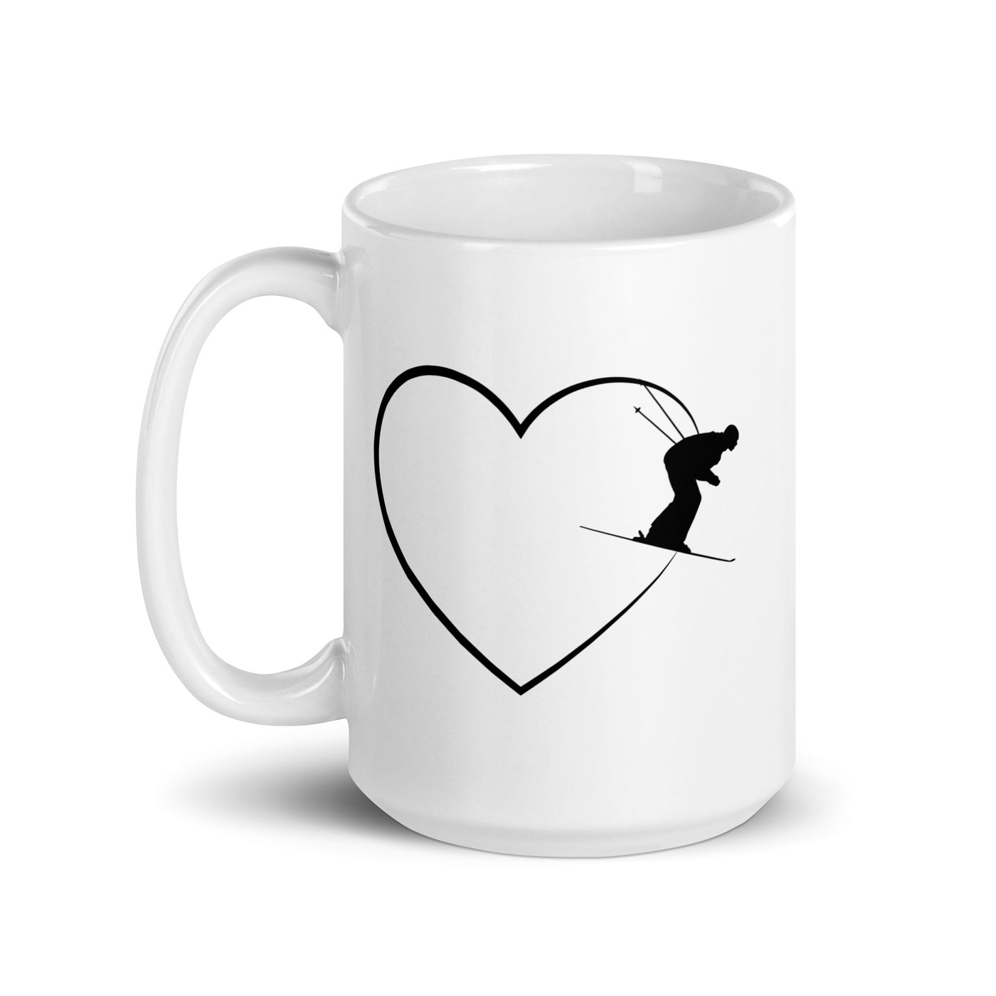 Heart 2 And Skiing - Tasse ski