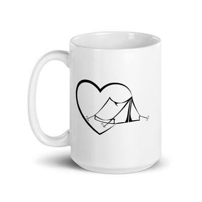 Heart 3 And Camping - Tasse camping