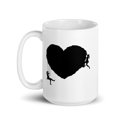 Heart And Climbing - Tasse klettern