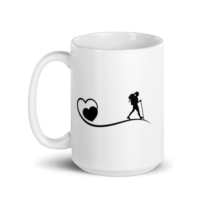 Heart And Hiking - Tasse wandern