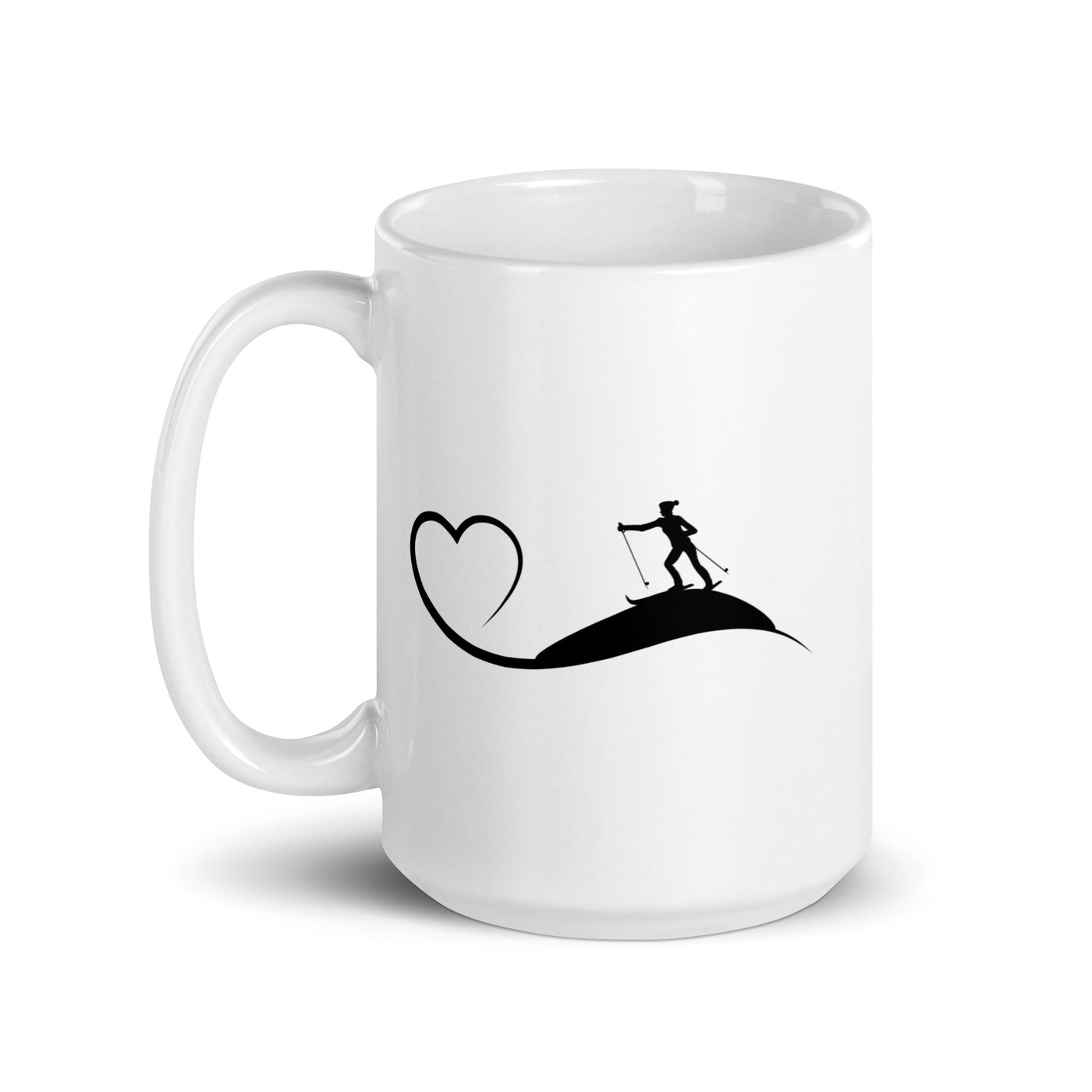 Heart And Skiing - Tasse ski