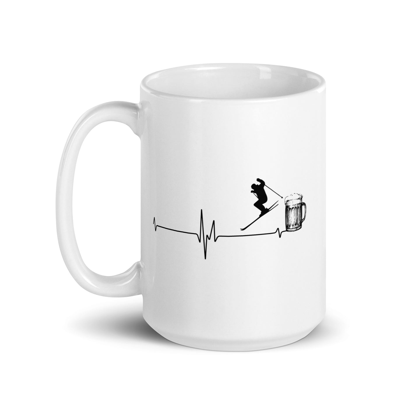 Heartbeat - Beer - Skiing - Tasse ski