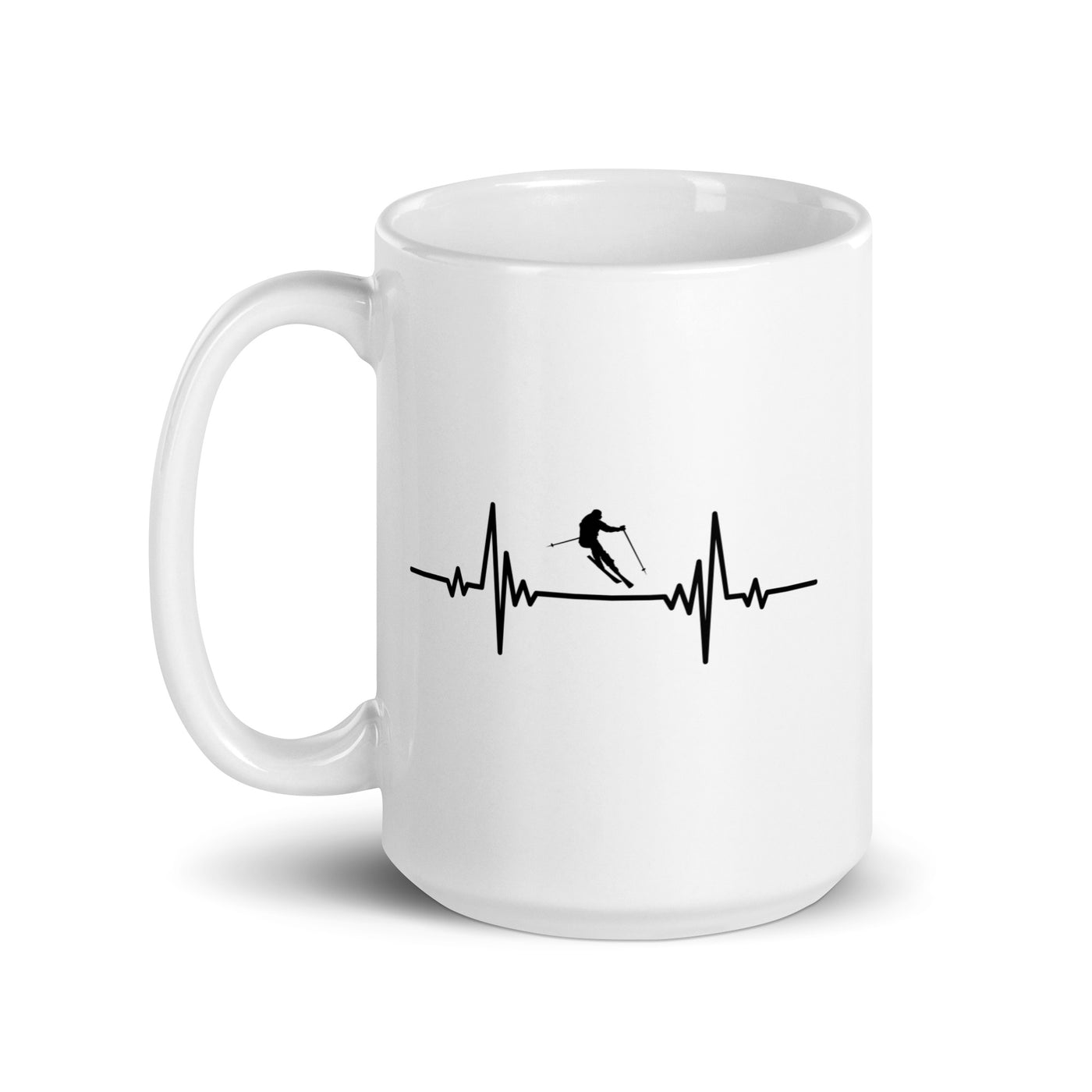 Heartbeat Skiing Downhill - Tasse ski