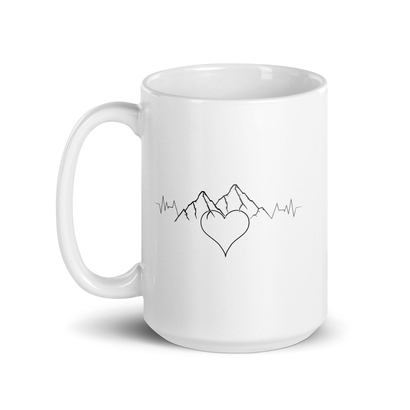 Herzschlag Berge - Tasse berge klettern