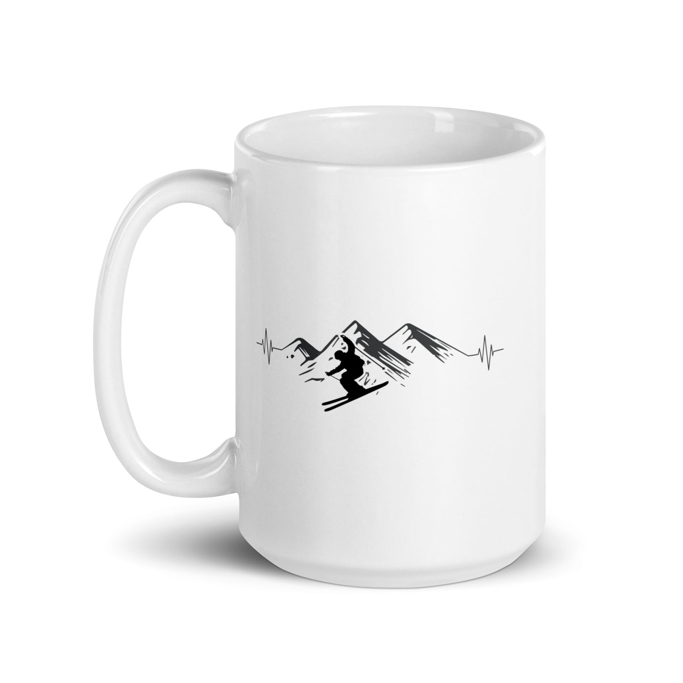 Herzschlag Skifahren - (S.K) - Tasse klettern