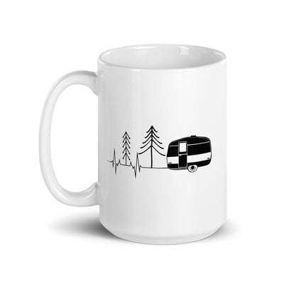 Herzschlag Wohnwagen - Tasse camping