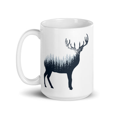 Hirsch Abstrakt - Tasse camping