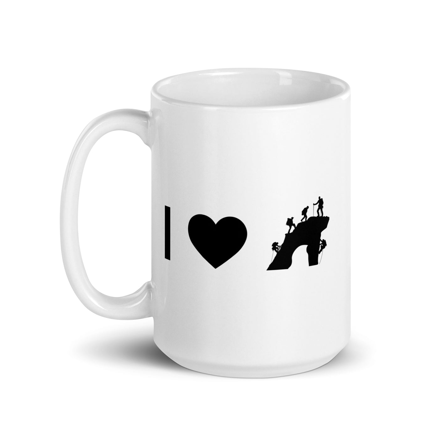 I Heart And Climbing - Tasse klettern