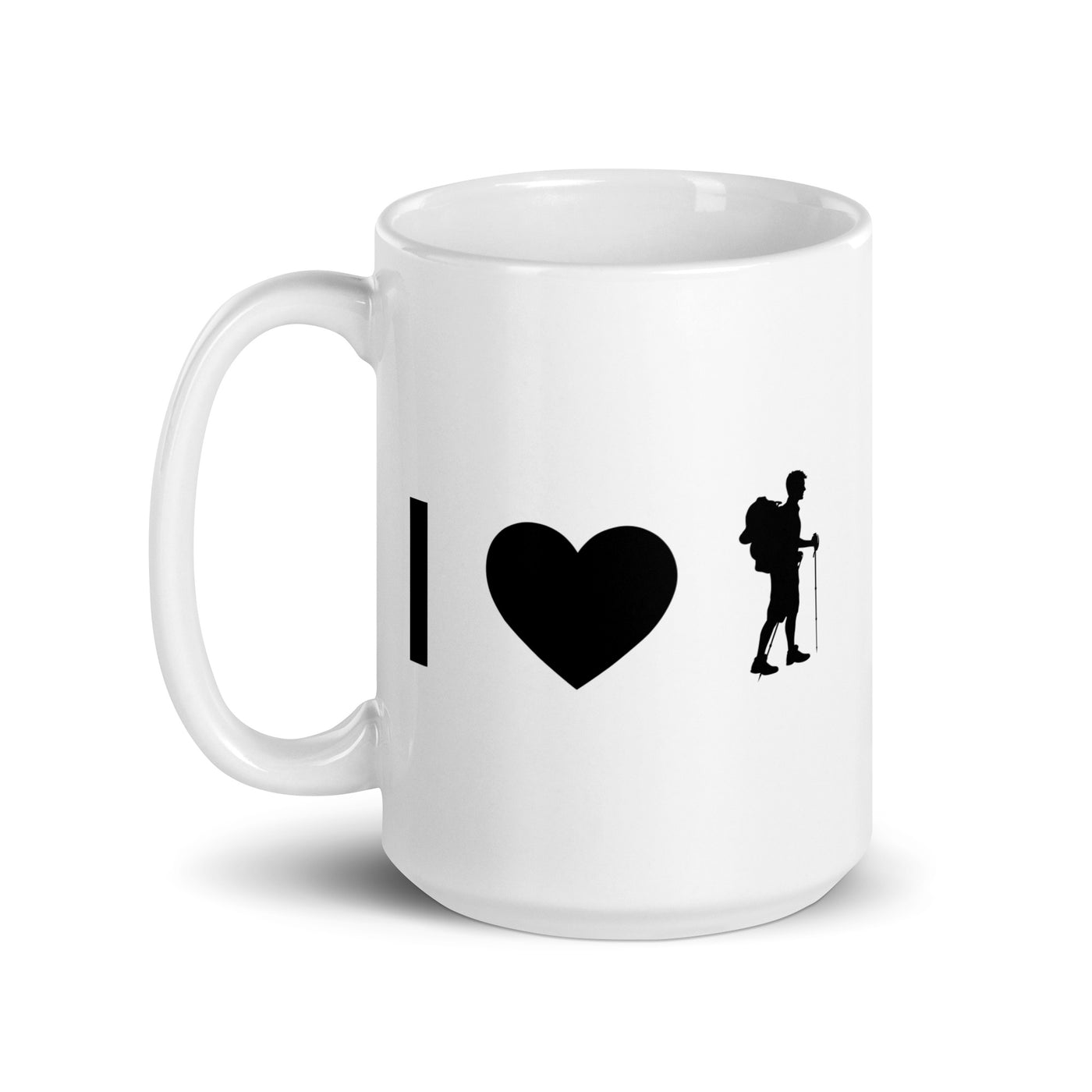 I Heart And Hiking - Tasse wandern