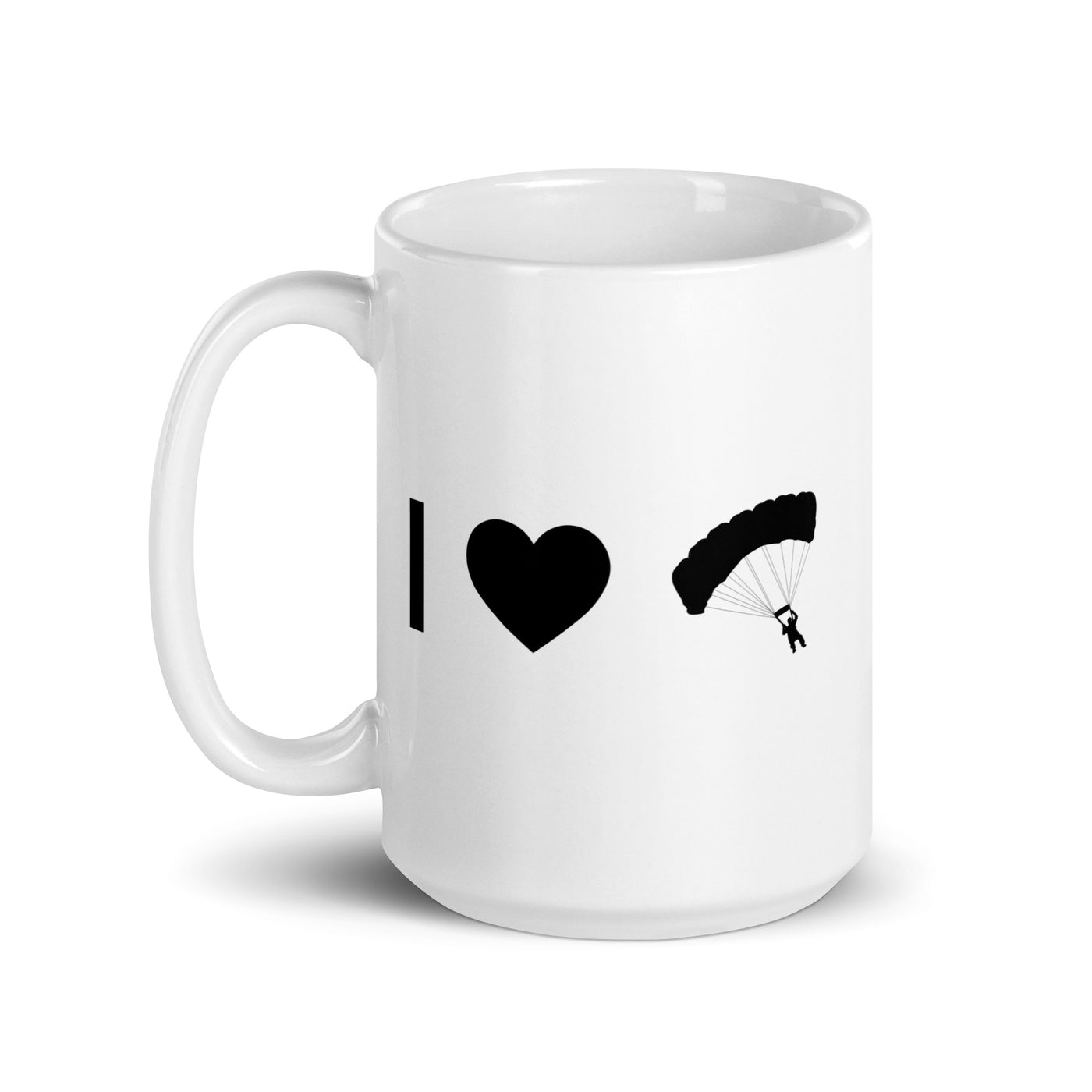 I Heart And Paragliding - Tasse berge