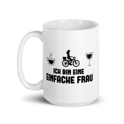 Ich Bin Eine Einfache Frau 1 - Tasse fahrrad