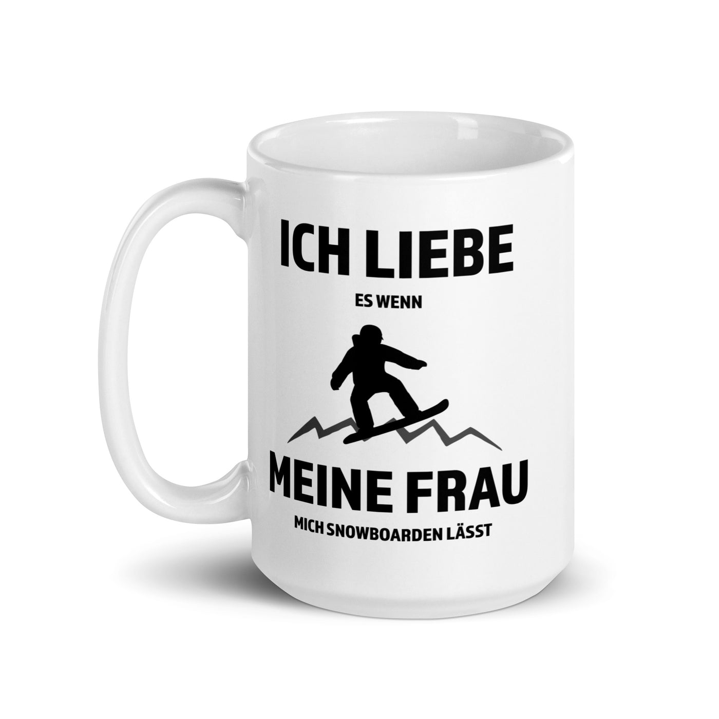 Ich Liebe Meine Frau - Snowboarden - Tasse snowboarden