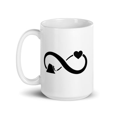 Infinity Heart And Climbing 1 - Tasse klettern