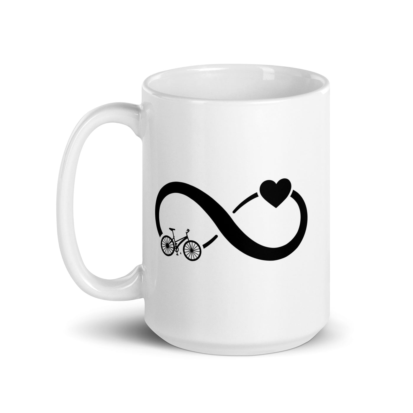 Infinity Heart And Cycling - Tasse fahrrad