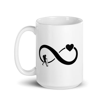 Infinity Heart And Hiking 1 - Tasse wandern