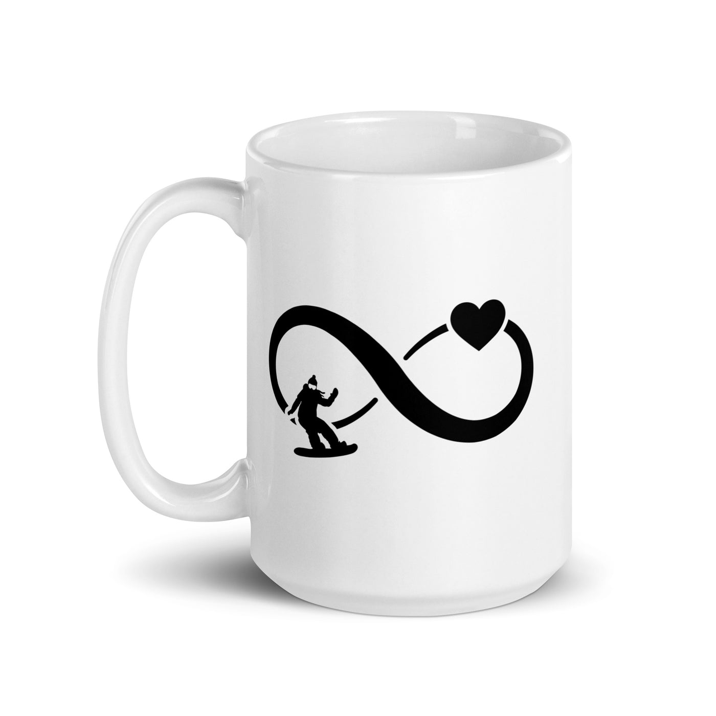 Infinity Heart And Snowboarding 1 - Tasse snowboarden