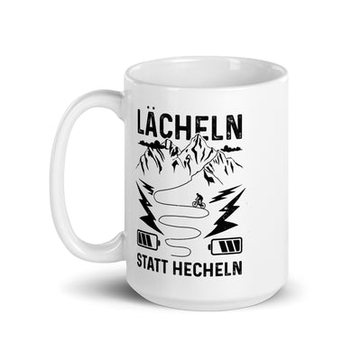 Lächeln Statt Hecheln - Tasse e-bike