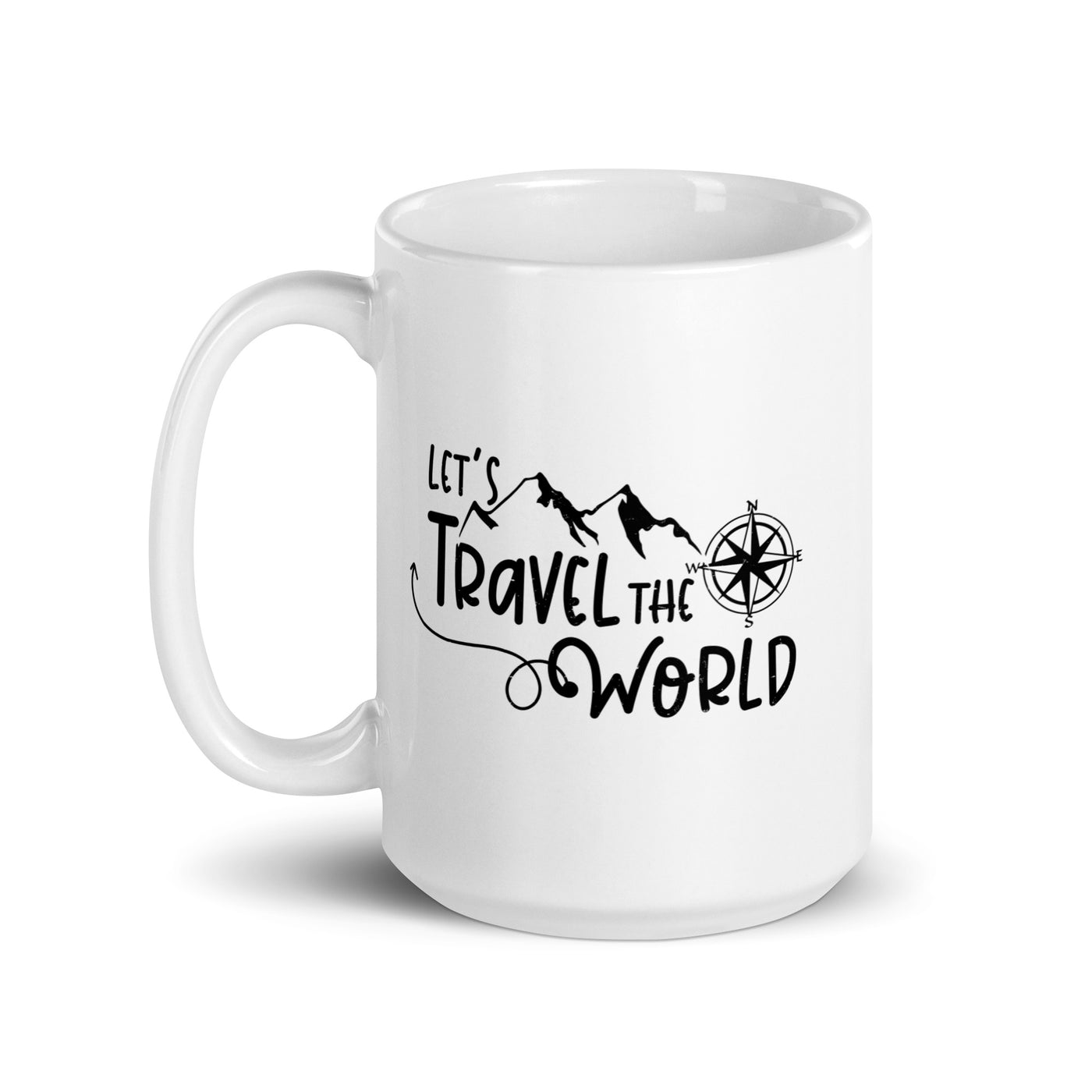 Lets Travel The World - Tasse camping