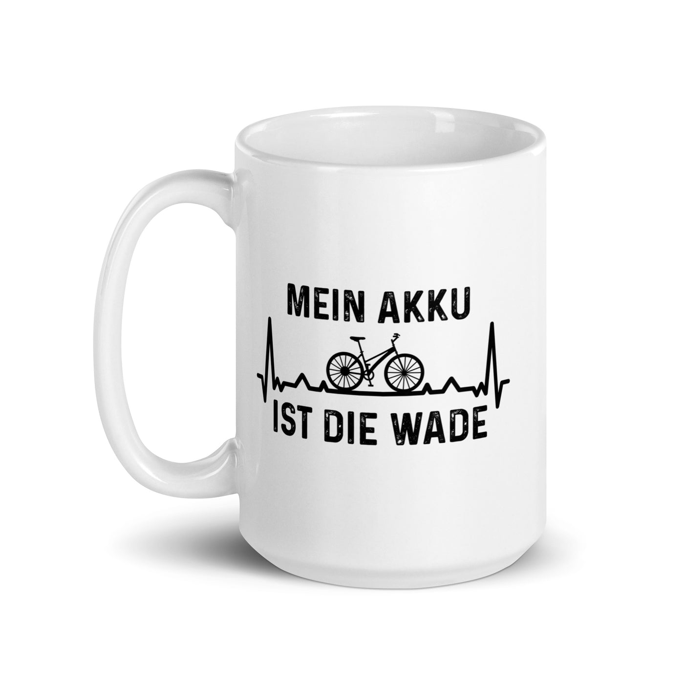 Mein Akku Ist Die Wade 1 - Tasse fahrrad