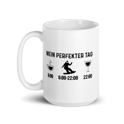 Mein Perfekter Tag - Tasse snowboarden