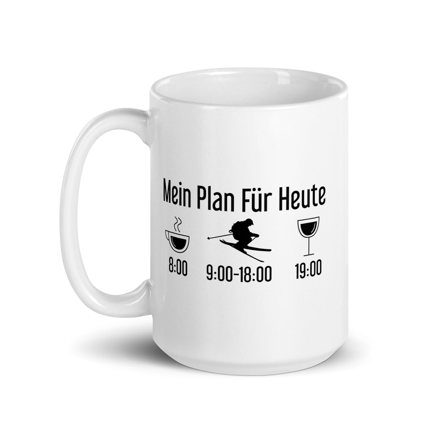 Mein Plan Für Heute - Tasse ski