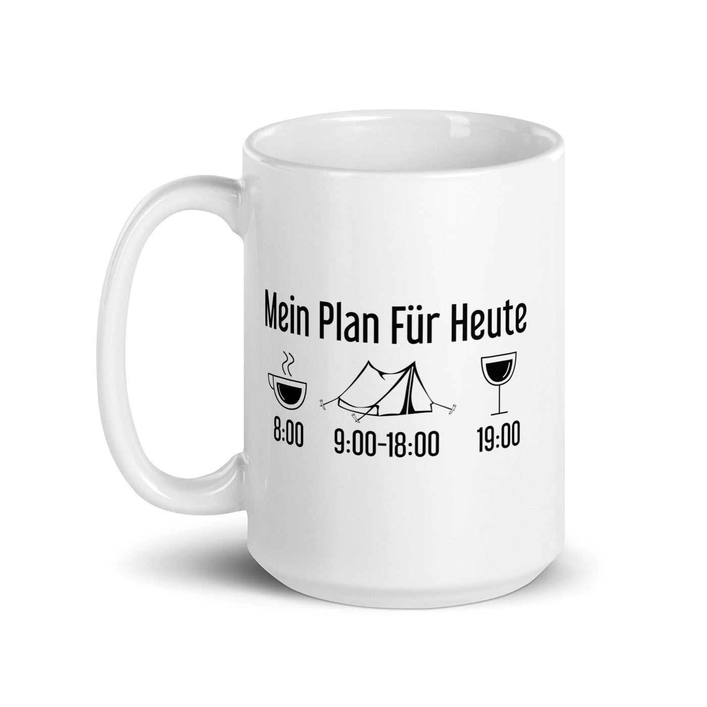 Mein Plan Für Heute 1 - Tasse camping