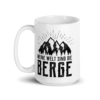 Meine Welt Sind Die Berge - Tasse berge